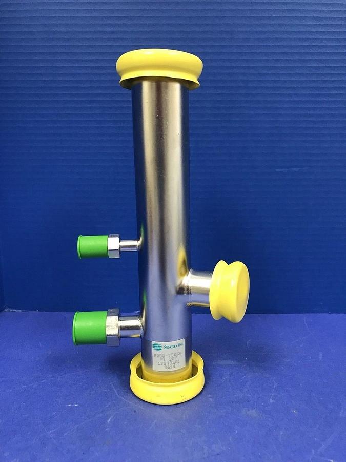 Stainless Steel Vacuum Fitting: NW40 Full Nipple, 9"L with 3 Ports