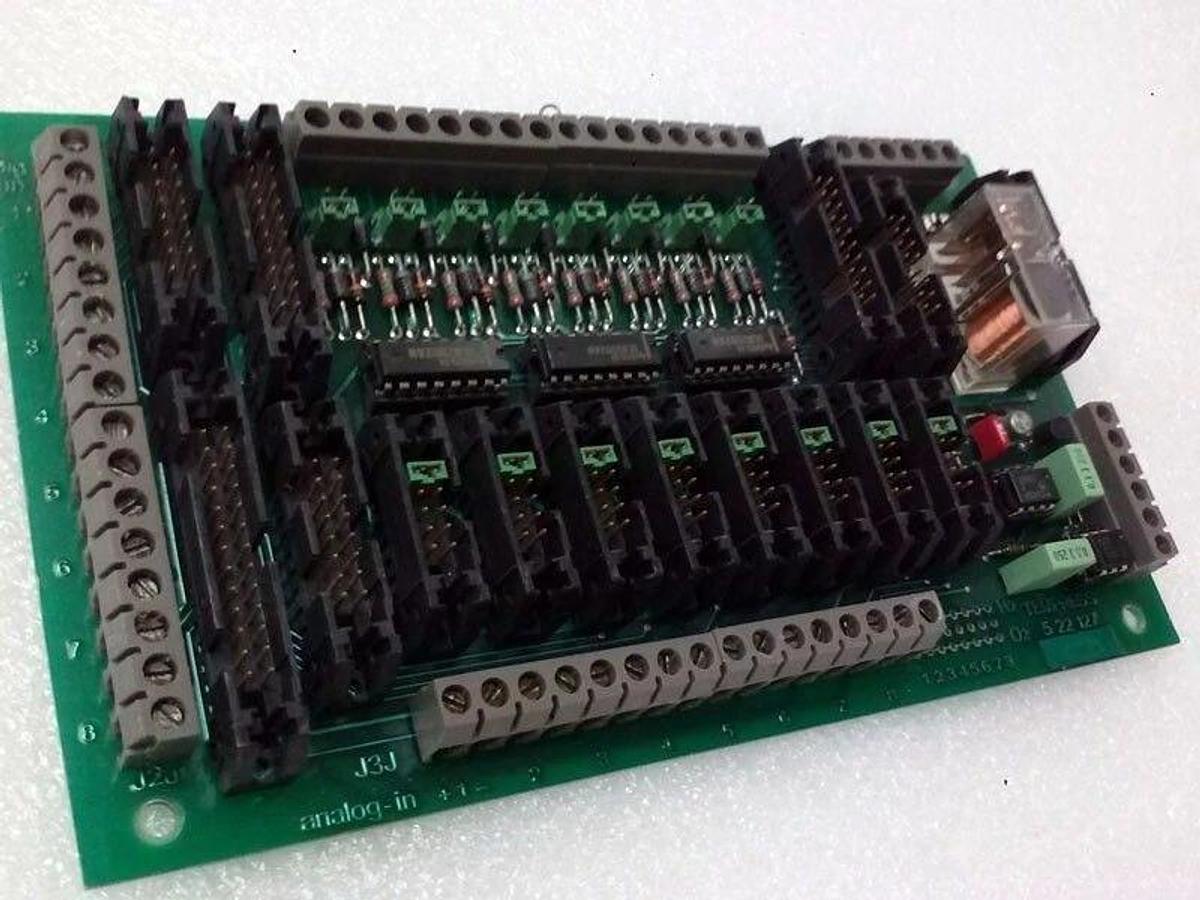 Used Tempress 522127 Gas Interconnect Board Part No 7.01.104, DPC diffusion furnace