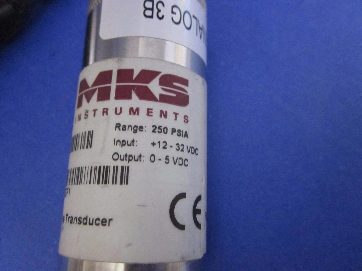 Used MKS Instruments 870BRDPCB3GF1 Micro-Baratron Pressure Transducer, 250 psia, Used