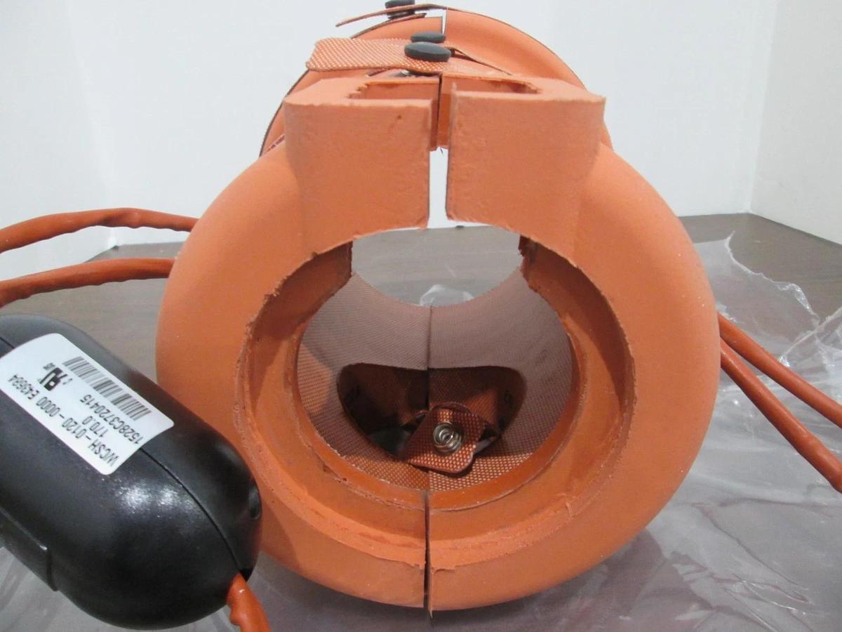 Used MKS, HPS Division, 4630-1073, Heater Jacket, 120V, 90.2W, 0.75A, 50/60Hz, Used