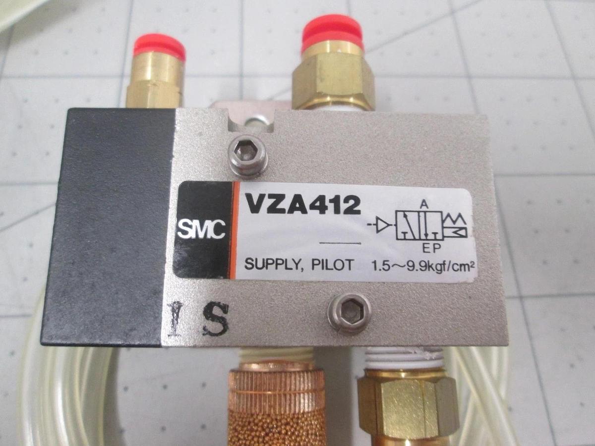SMC, VZA412, Pilot Supply Valve, New, Lot of 3