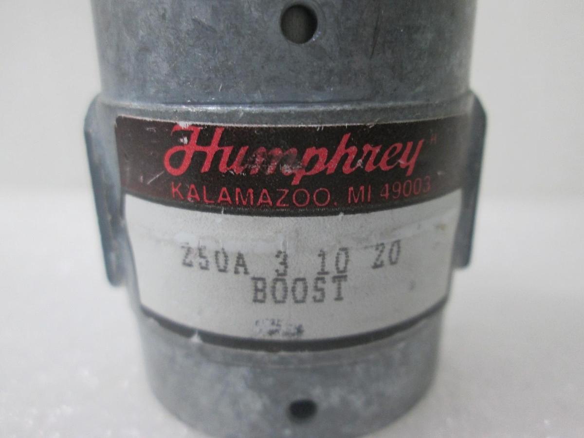 Used Humphrey, 250A, 3 10 20 Boost, Pneumatic Directional Valve, Used