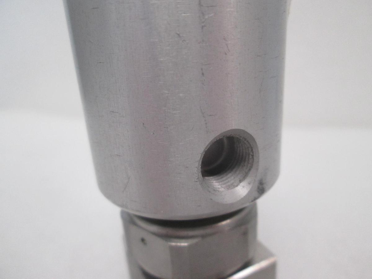 Swagelok, 6LV-DAS4-0, 1/4" Pneumatic Valve, Used
