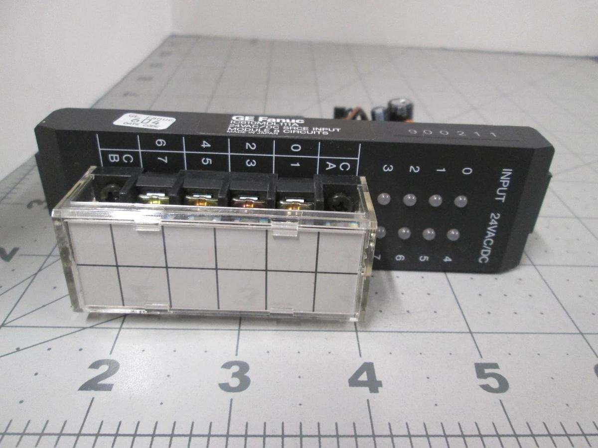 GE Fanuc, IC610MDL111A, Module, PLC Input, Module 8 Circuits, New