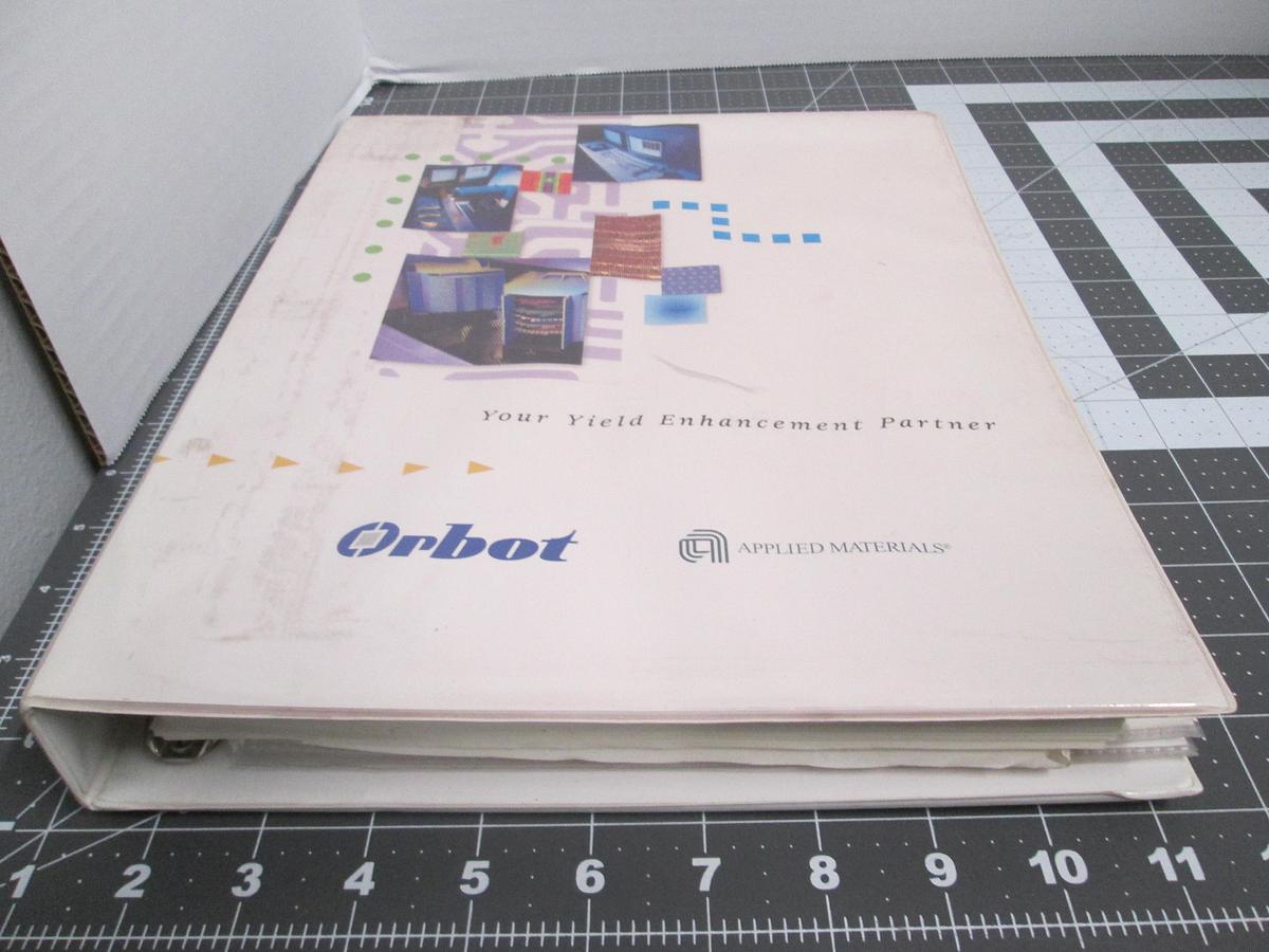 Used Orbot Applied Materials, WF-720, Wafer Inspection System User Manual 7W003-02