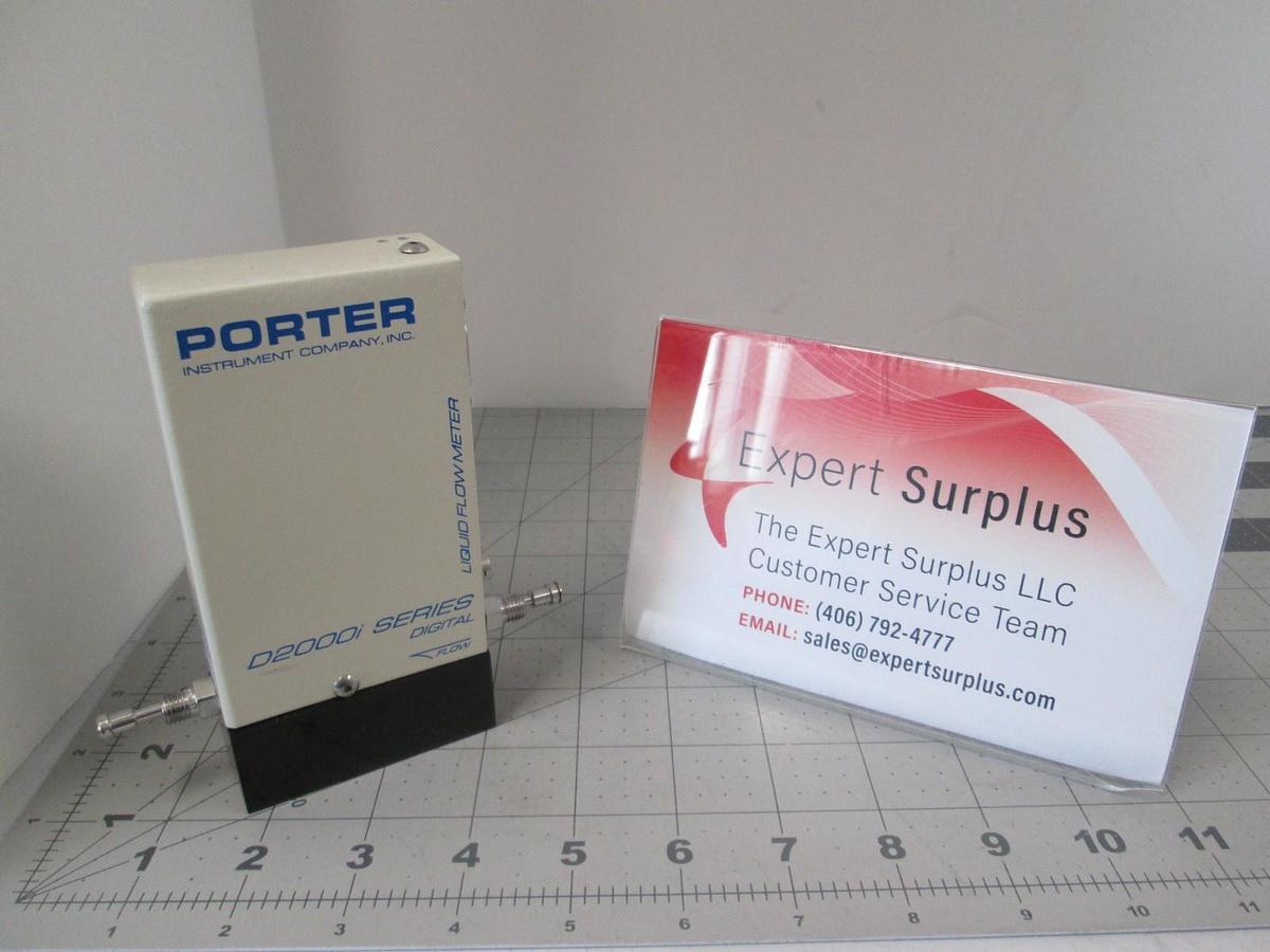 Used Porter, D2000i Series, IPA, .14ML/Min, Mass Flow Controller, Used