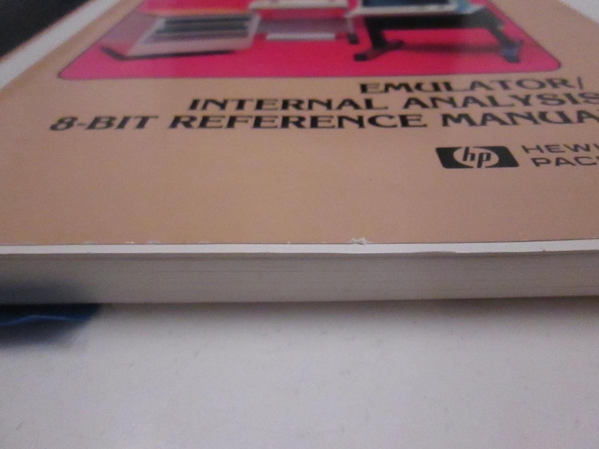 Used HP Emulator/Internal Analysis 8-Bit Reference Manual, Used