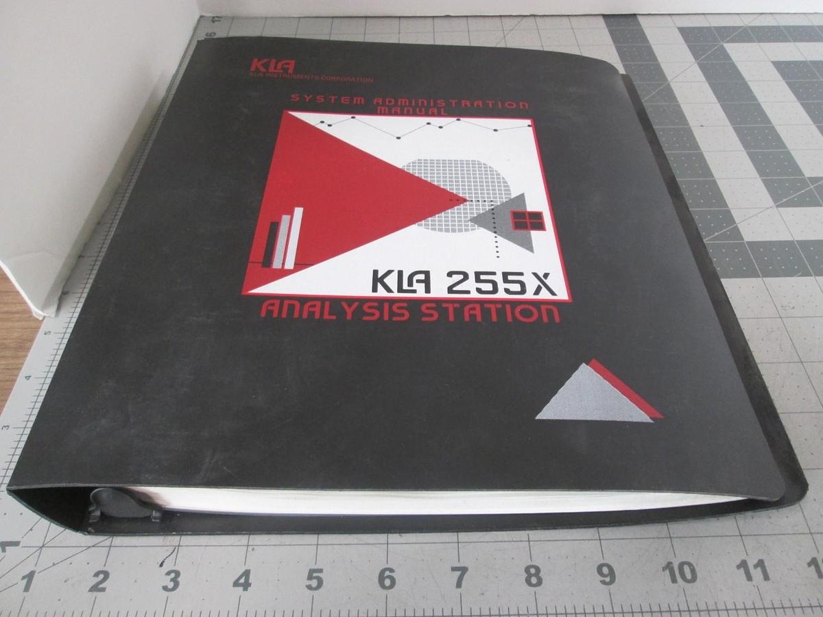 Used KLA, 255X Analysis Station, System Administration Manual, Used