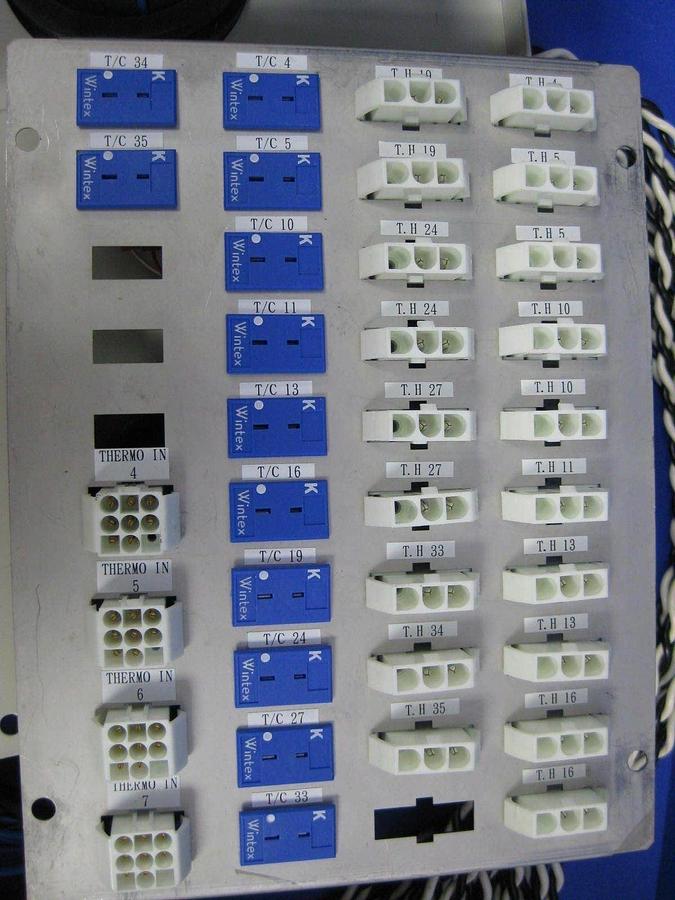 Used TEL Tokyo Electron A/C and T/C Panel and Wiring Assy, ASDT 03DC Alpha 8S, Used