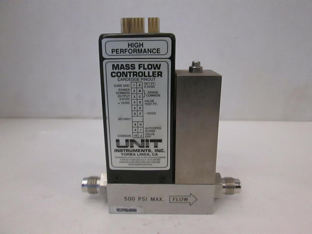 Used Unit UFC-1100, Mass Flow Controller, 500 SCCM, O2, Used