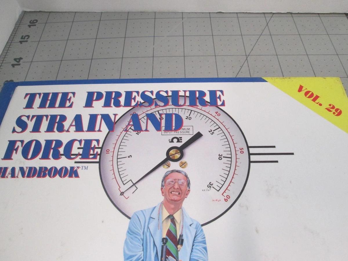 Used Omega, The Pressure Strain and Force Handbook, Volume 29, Used