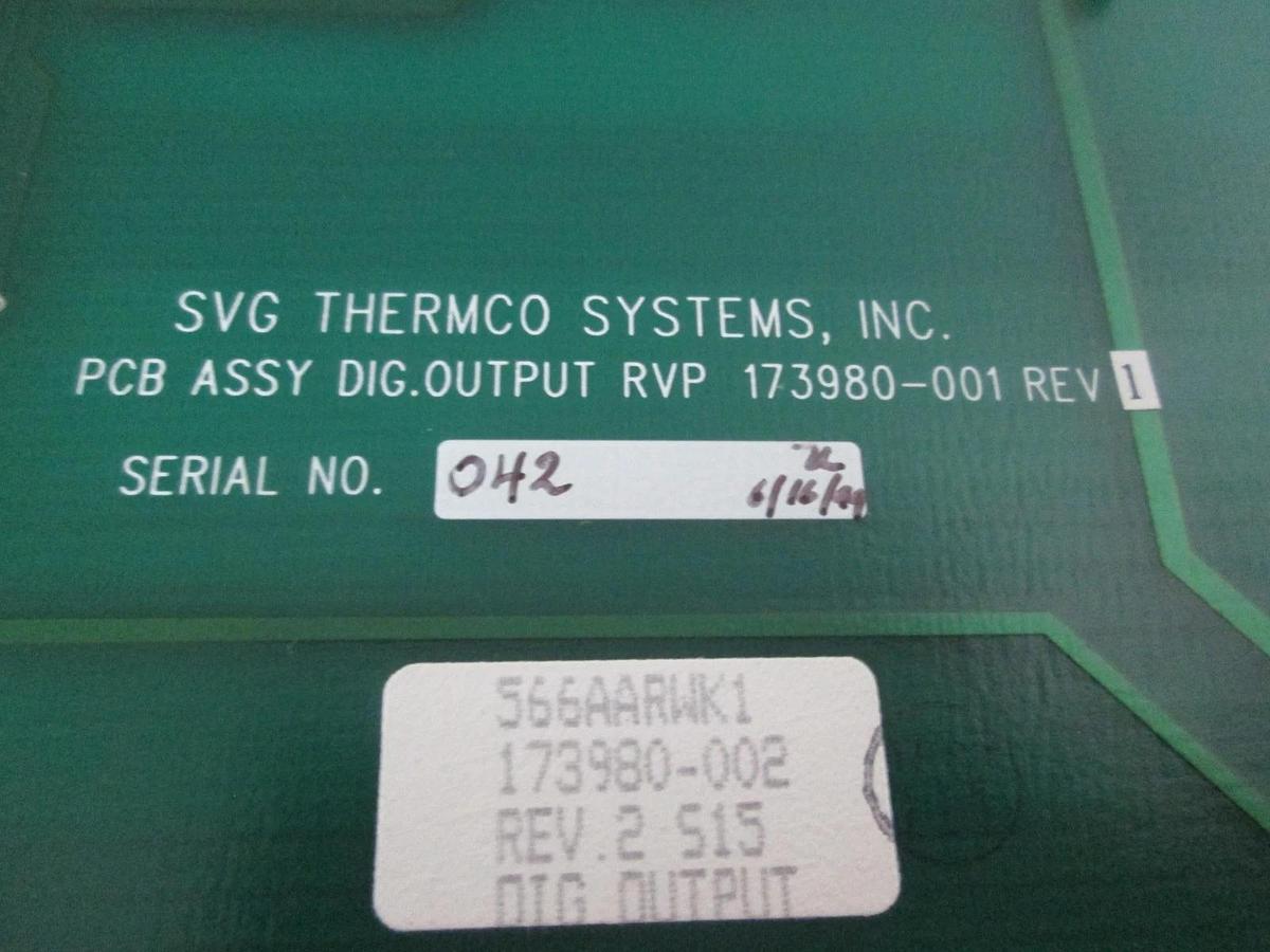 SVG, SPT Micro, 173980-002, Digital Out RVP, PCB Assy, New