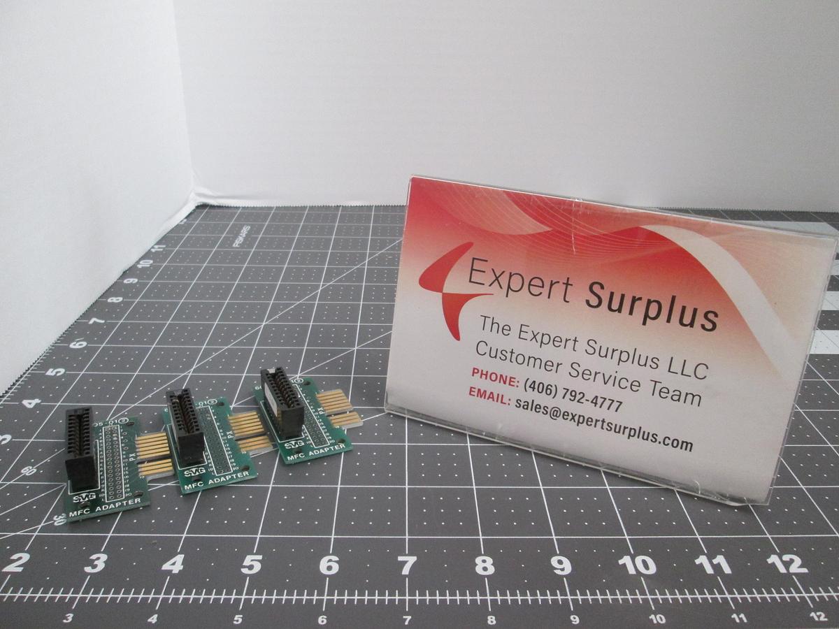 Used Lot of 3 SVG 600205-01, MFC Adapter PCB VTR7000 Unit/585E Used