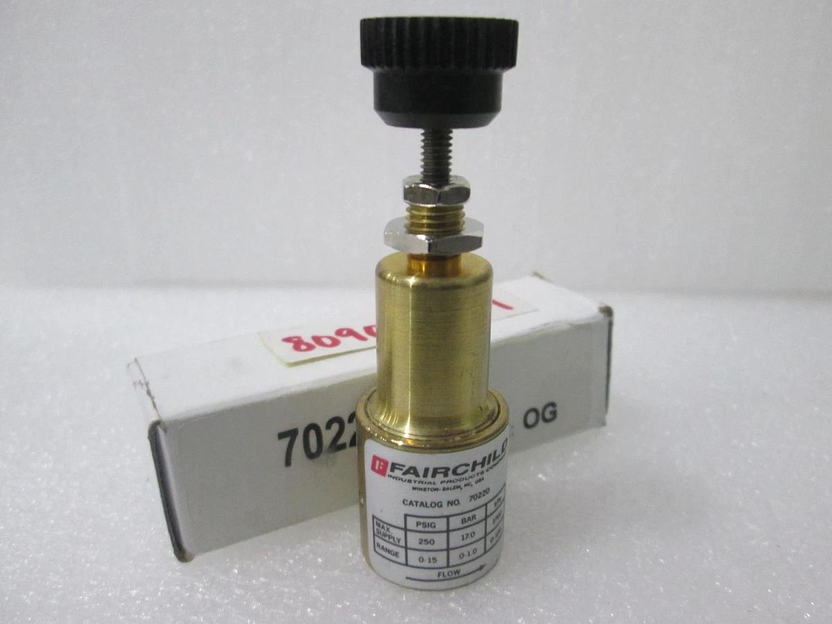 Fairchild, 70220, Mini Pneumatic Regulator, New