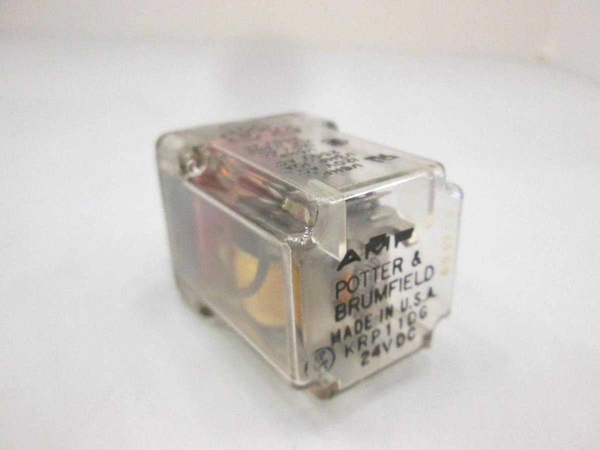 Used Potter & Brumfield, KRP11DG, 24VDC Relay, Used