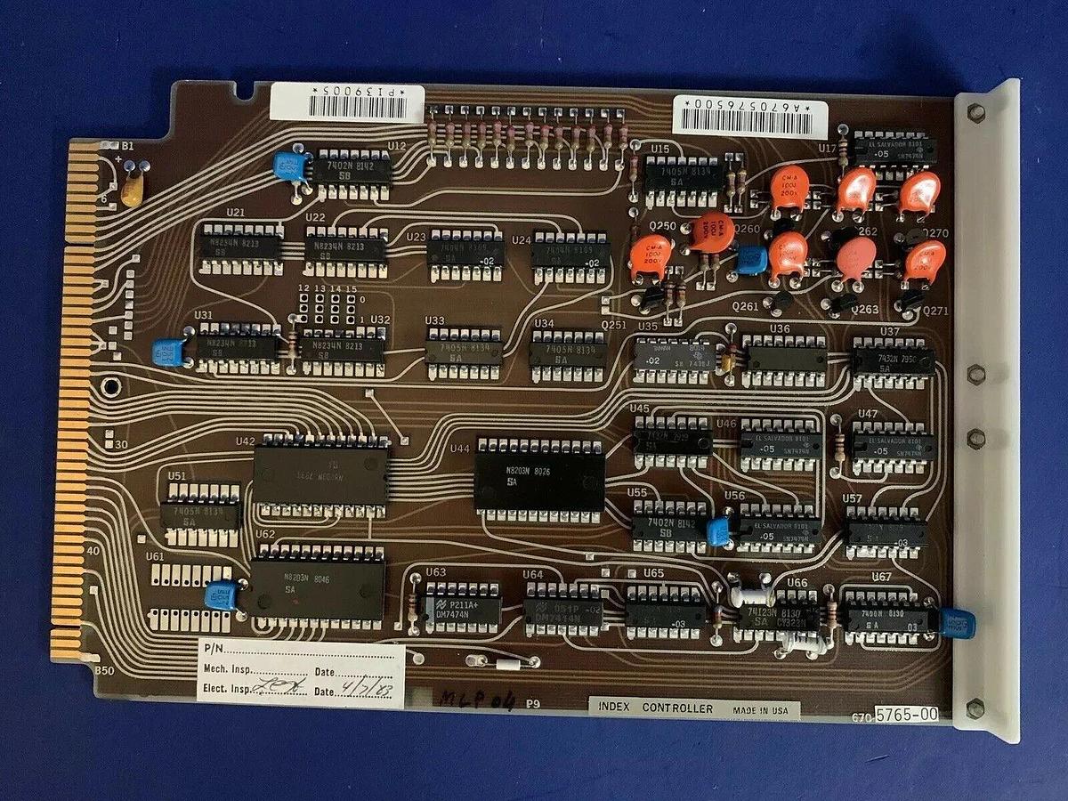 Used Index Controller 670-5765-00 PCB Assy, Used
