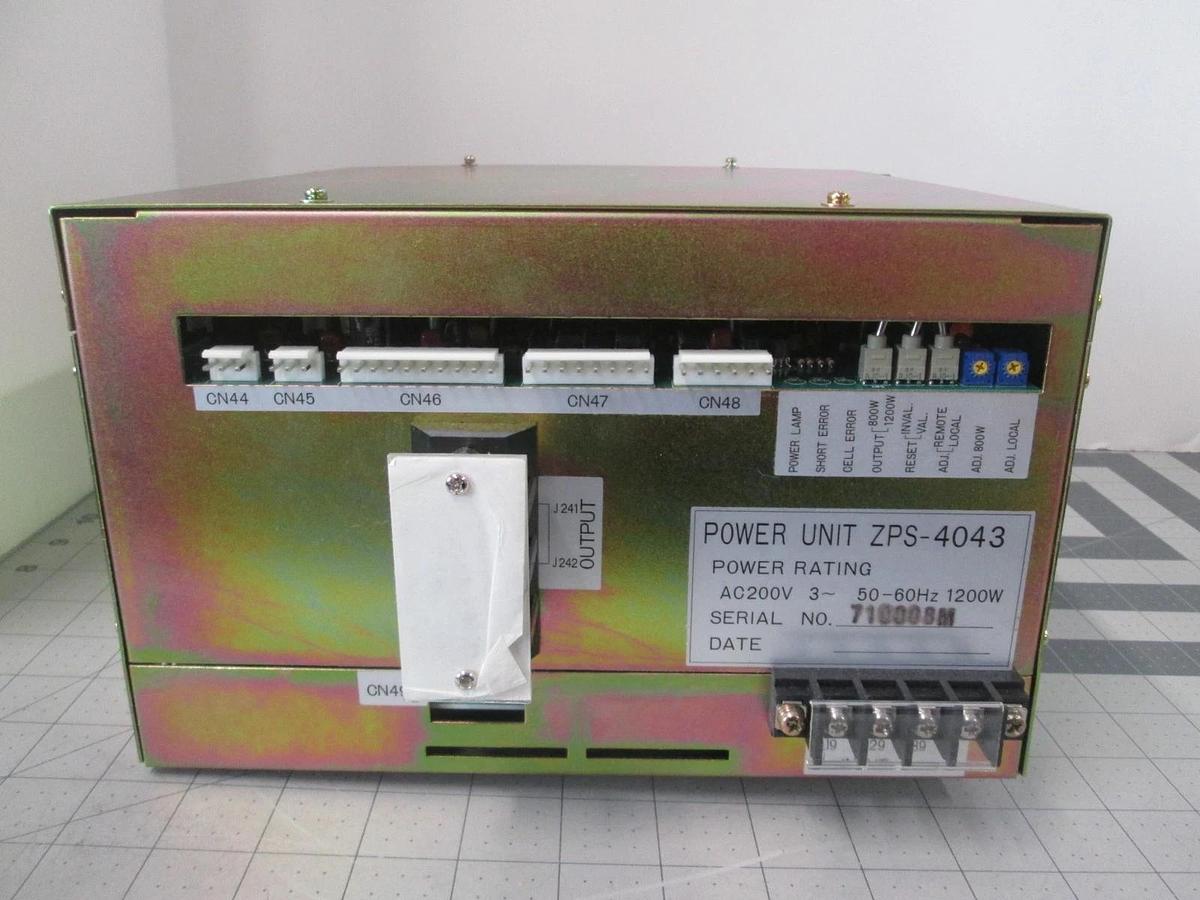 Zenith, Sumitomo, ZPS-4043, Power Supply Unit, AC200V, 50-60Hz, 1200W, New
