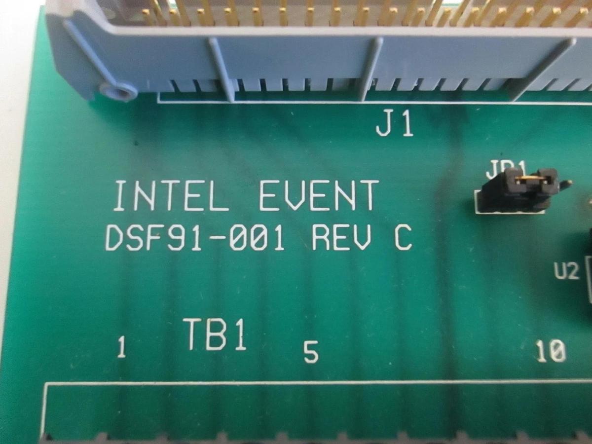 Used Intel Event DSF91-001, PCB Assy, Working When Removed