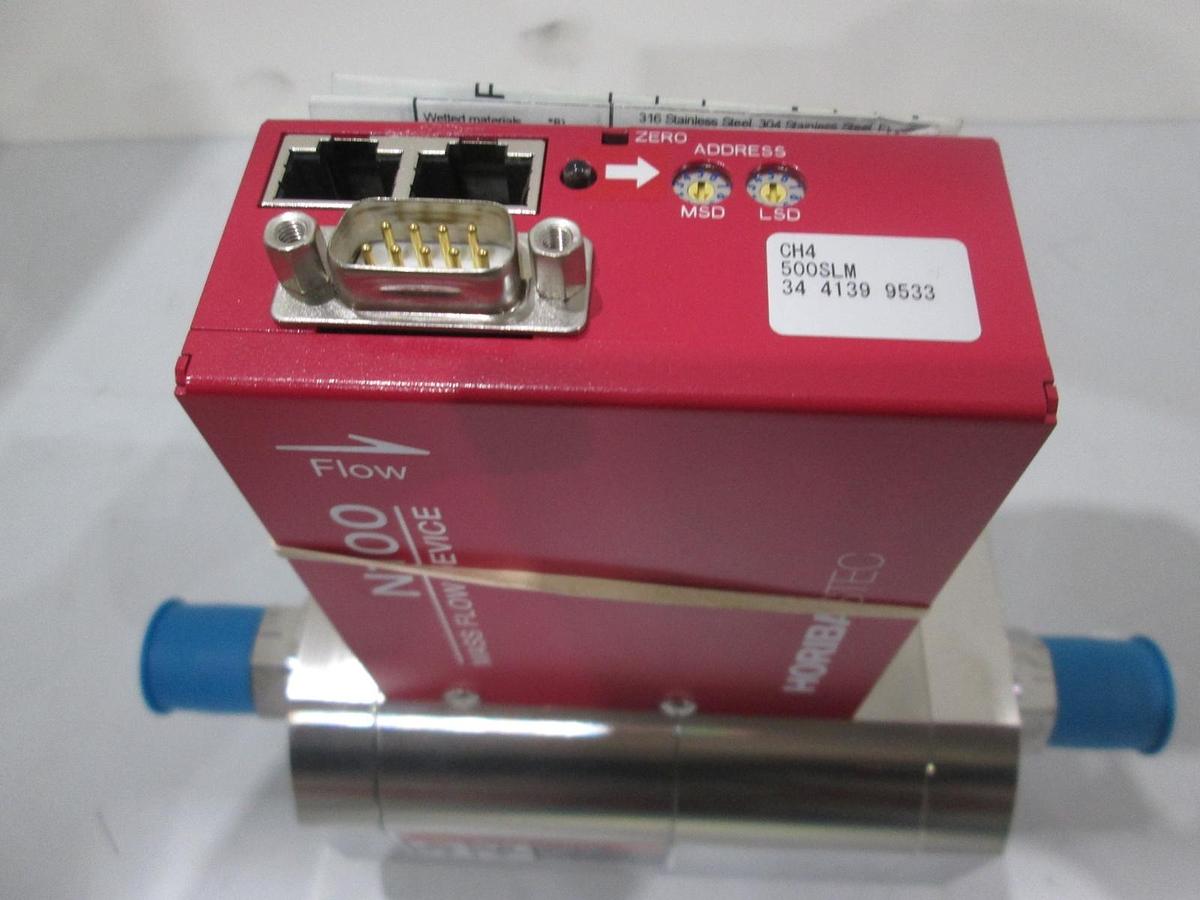 Used Horiba Stec, N100, CH4, 500SLM, Mass Flow Controller, New