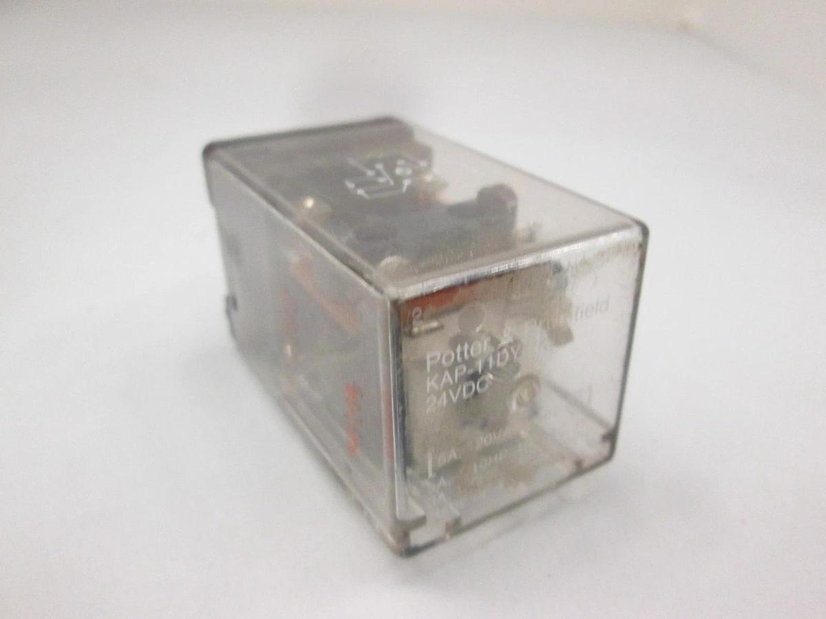 Used Potter & Brumfield, KAP-11DY-24, 24VDC Relay, Used