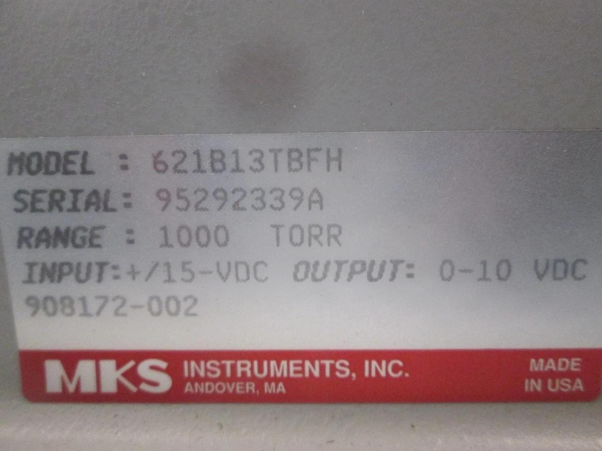 Used MKS Instruments, 621B13TBFH, 1000 TORR, Signal Conditioner, Used
