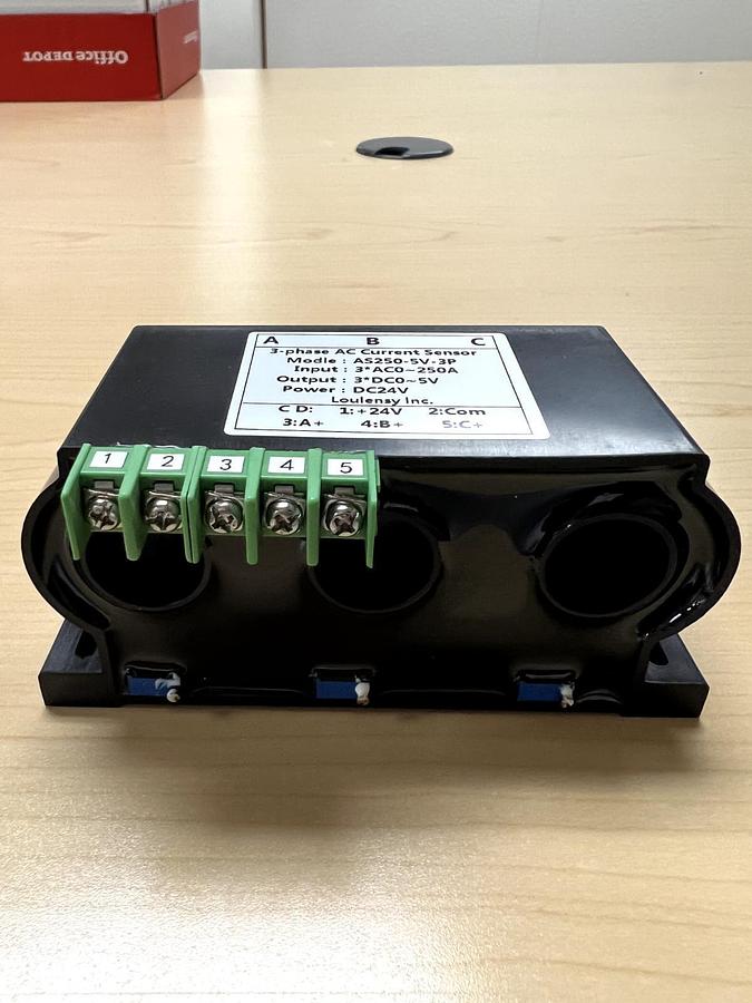 Used Loulensy 3-phase AC Current Sensor, Used