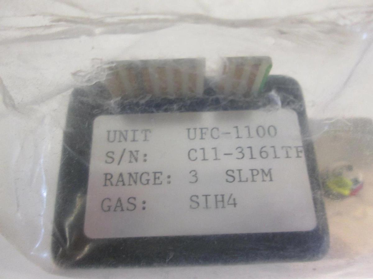 Used Unit UFC-1100 Mass Flow Controller, SIH4, 3 SLPM, Used