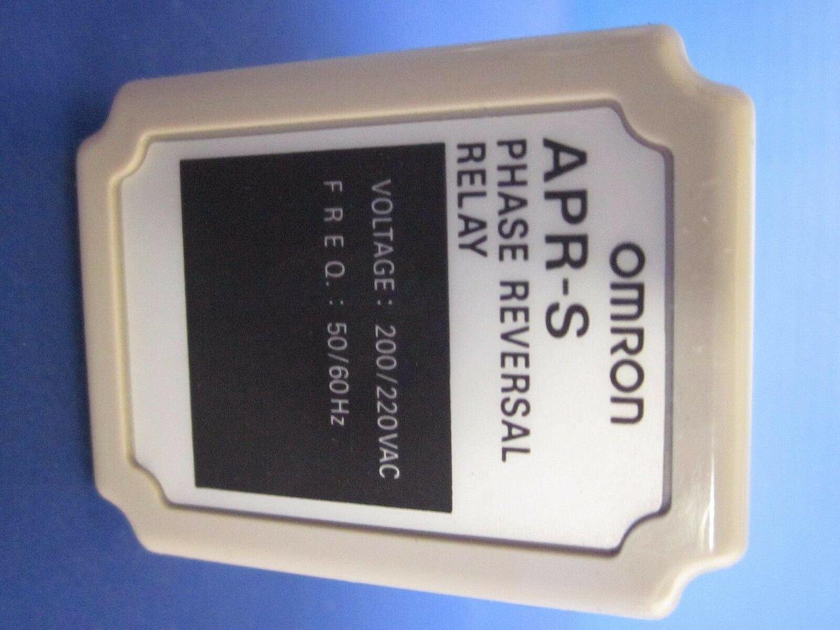 Omron APR-S Phase Reversal Relay - Lot of 3 NEW