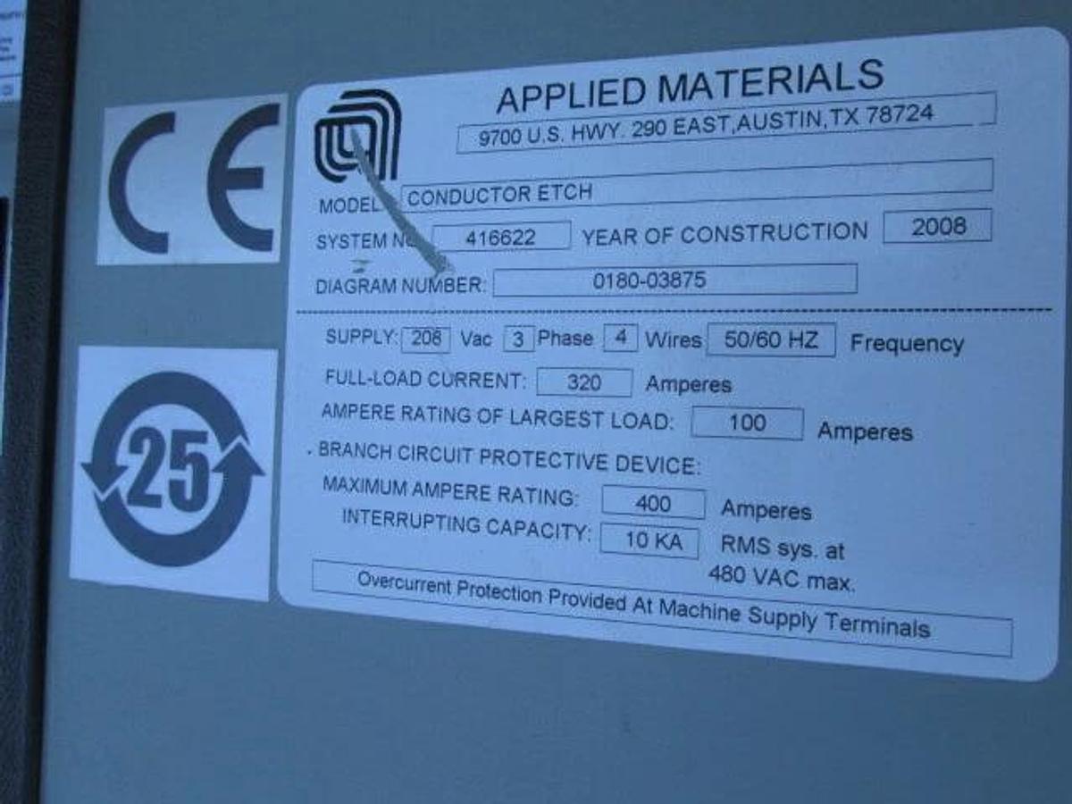 Used Power Box for an Applied Materials Etch System, Complete Assy, Used 0180-03875