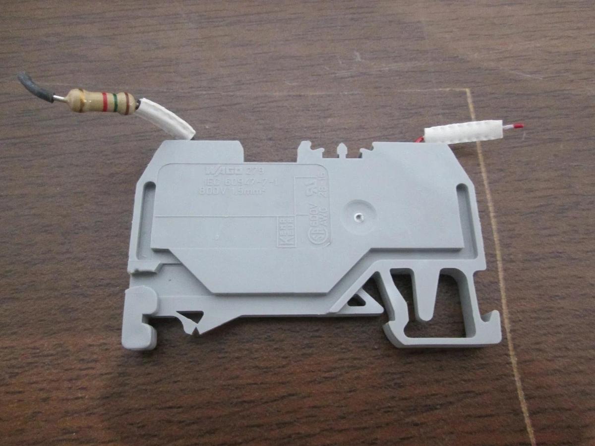 Used Wago, IEC 60947-7-1, 800V, 1.5mm, Terminal Block, Used, Lot of 95