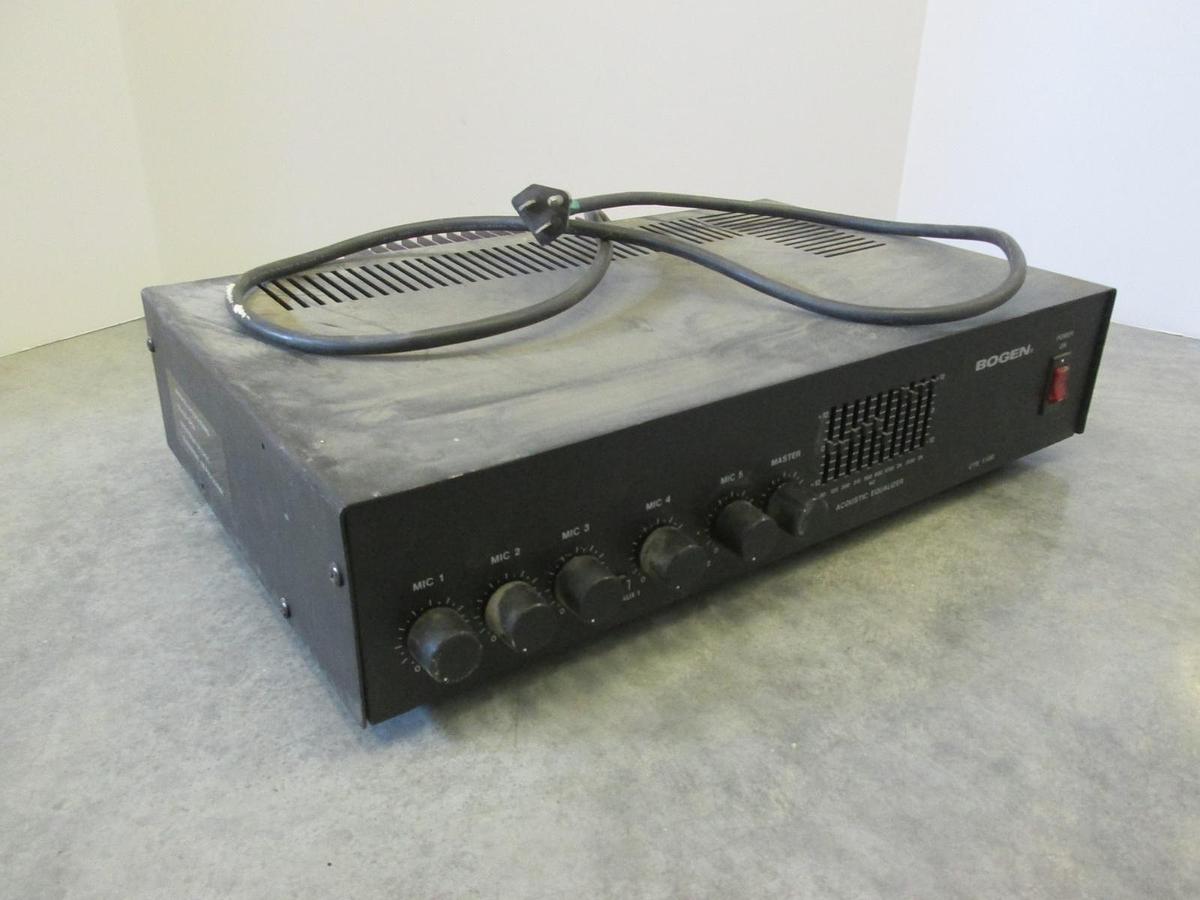Used Bogen, Acoustic Equalizer, CTS-1100, Used