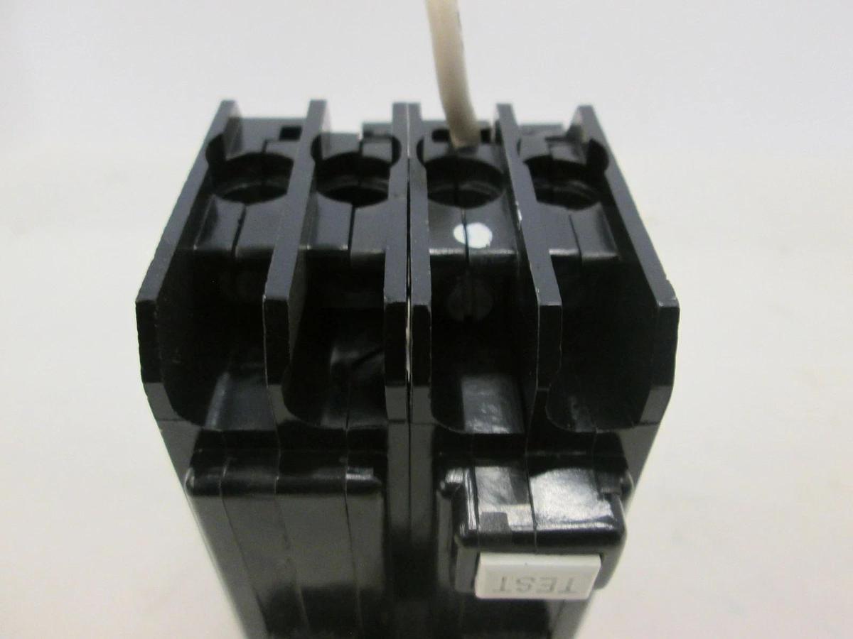 Used Cutler Hammer, QBGF2015, Circuit Breaker, 15A, 2 Pole, Used
