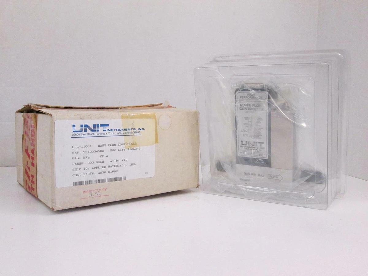 Used Unit UFC-1100A Mass Flow Controller MFC, NF3, 300 SCCM