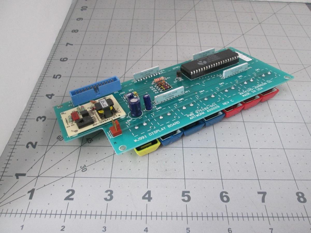 Watkins Johnson, 975191-002, Panel Display, Thermotrim Circuit PCB Card, New