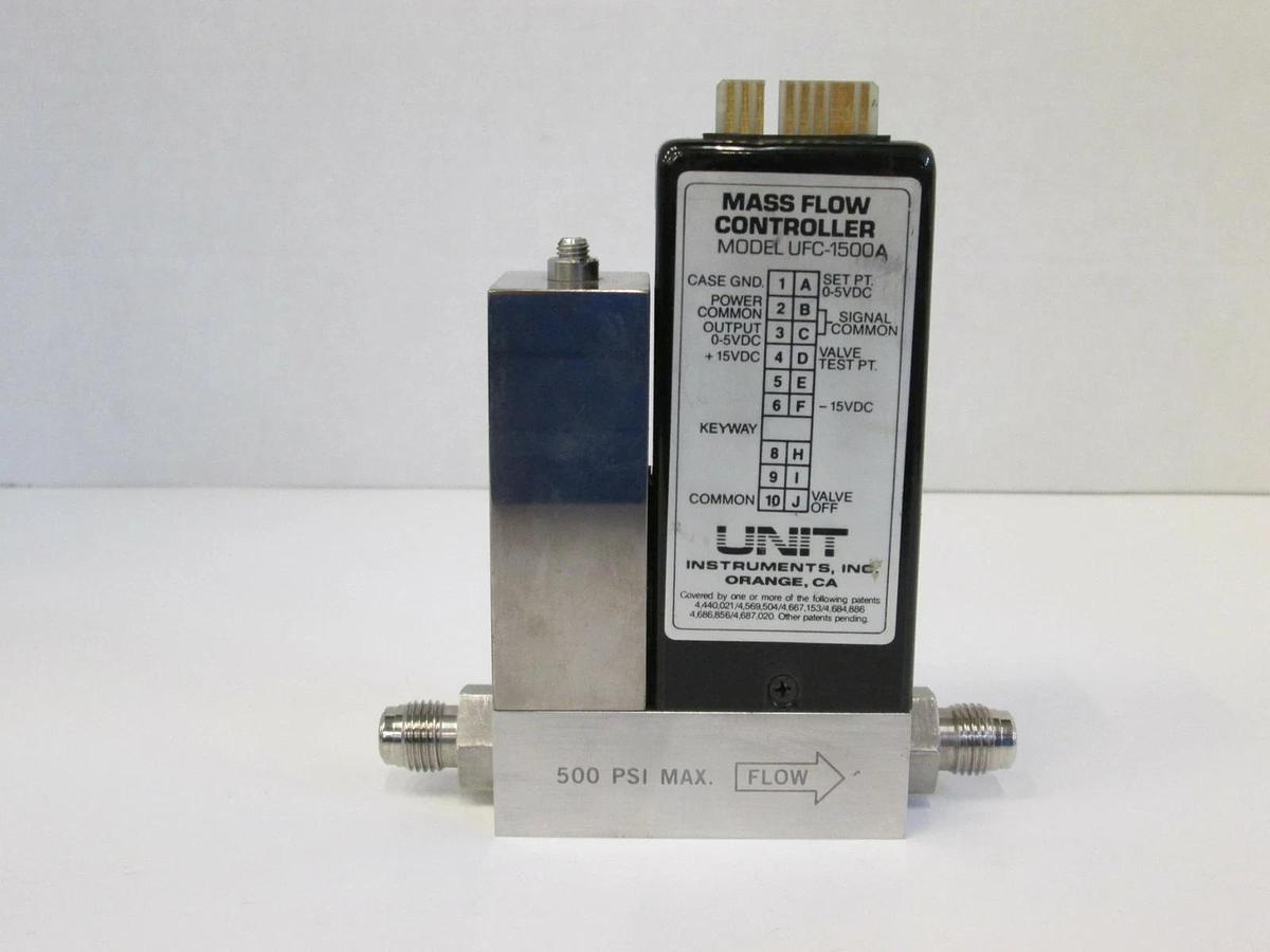 Used Unit UFC-1500A, MFC, Mass Flow Controller, SIH4, 300 SCCM
