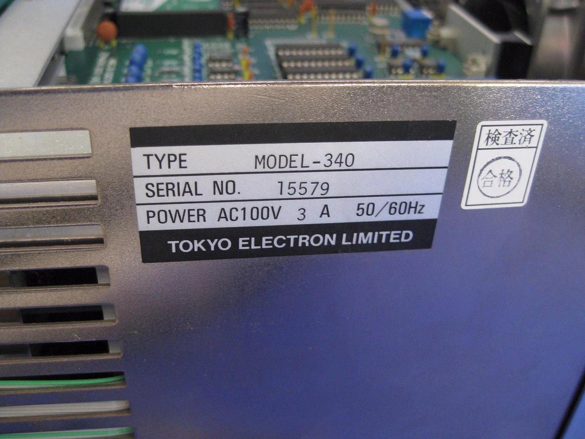 Used TEL Tokyo Electron Limited, Model 340, Gas System Ctrl Unit, Used