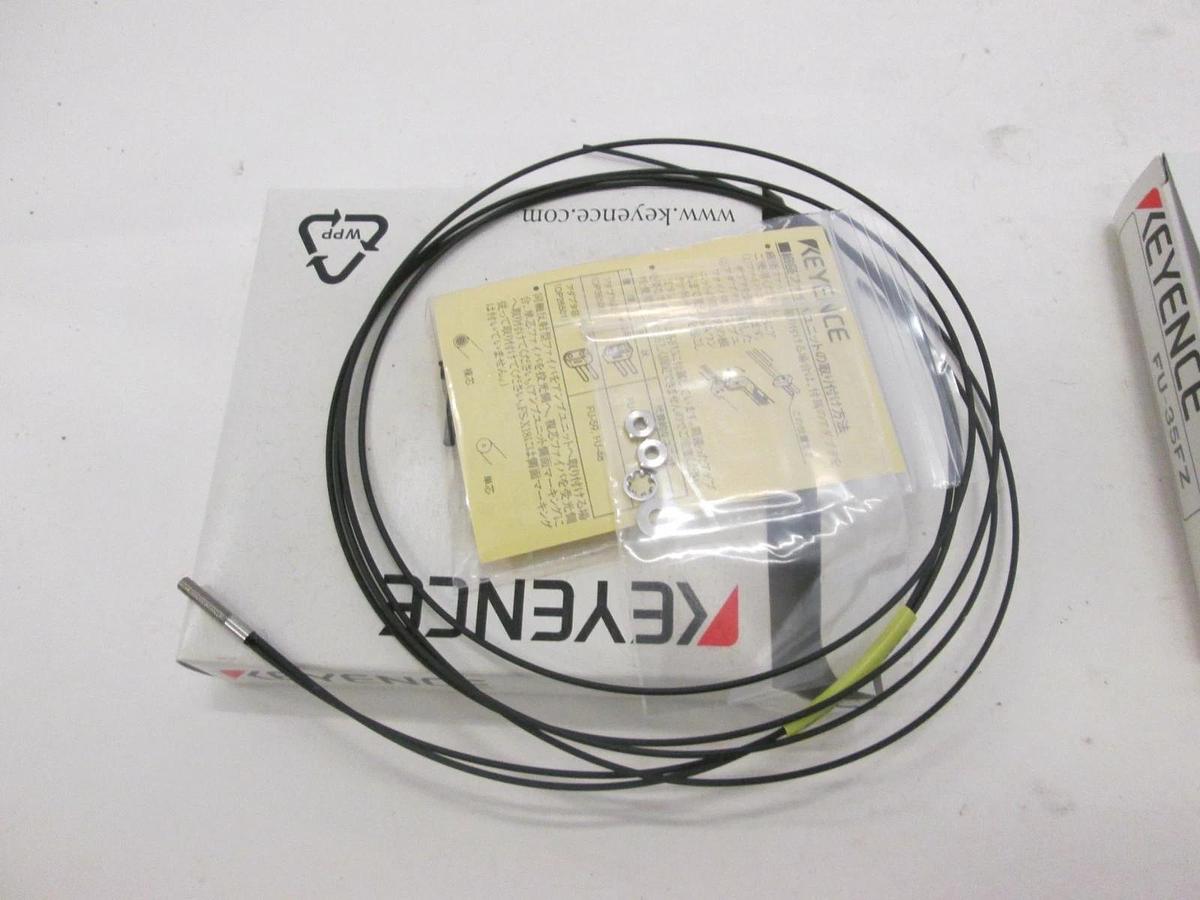 Keyence, Fiber Optic Sensor, FU-35FZ, New, Lot of 2