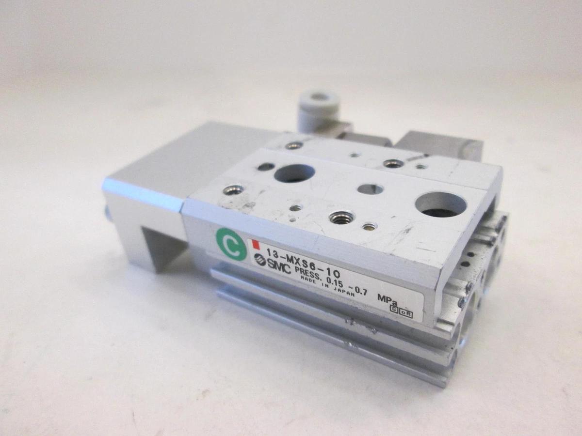 Used SMC, Slide Cylinder, 13-MXS6-10, .15-.7 MPa, Used