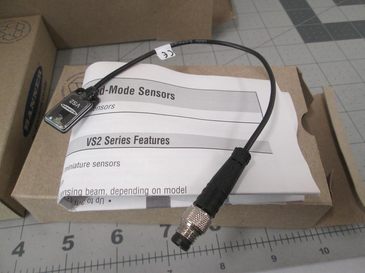 Banner, VS2KRN5VQ, Photoelectric Sensor, New