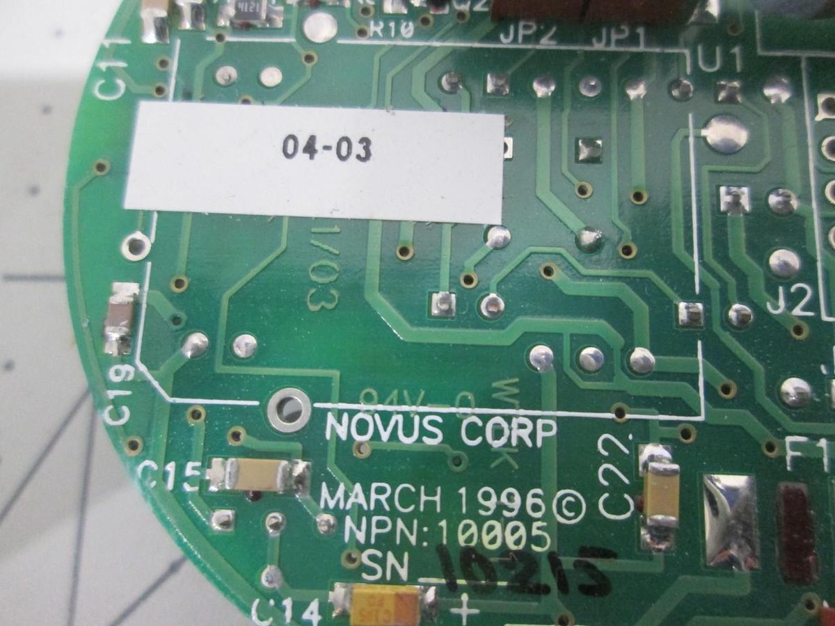 Used Novus Corp., 04-03, 10005, PCB Assy, Used