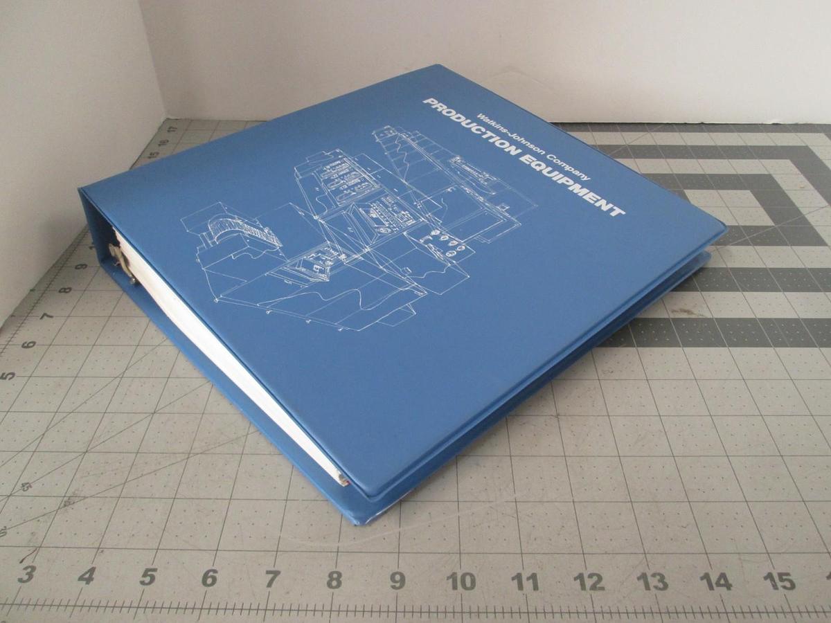 Used Watkins Johnson, Wafer Handling System WJ 996-11 Hardware Manual, Used
