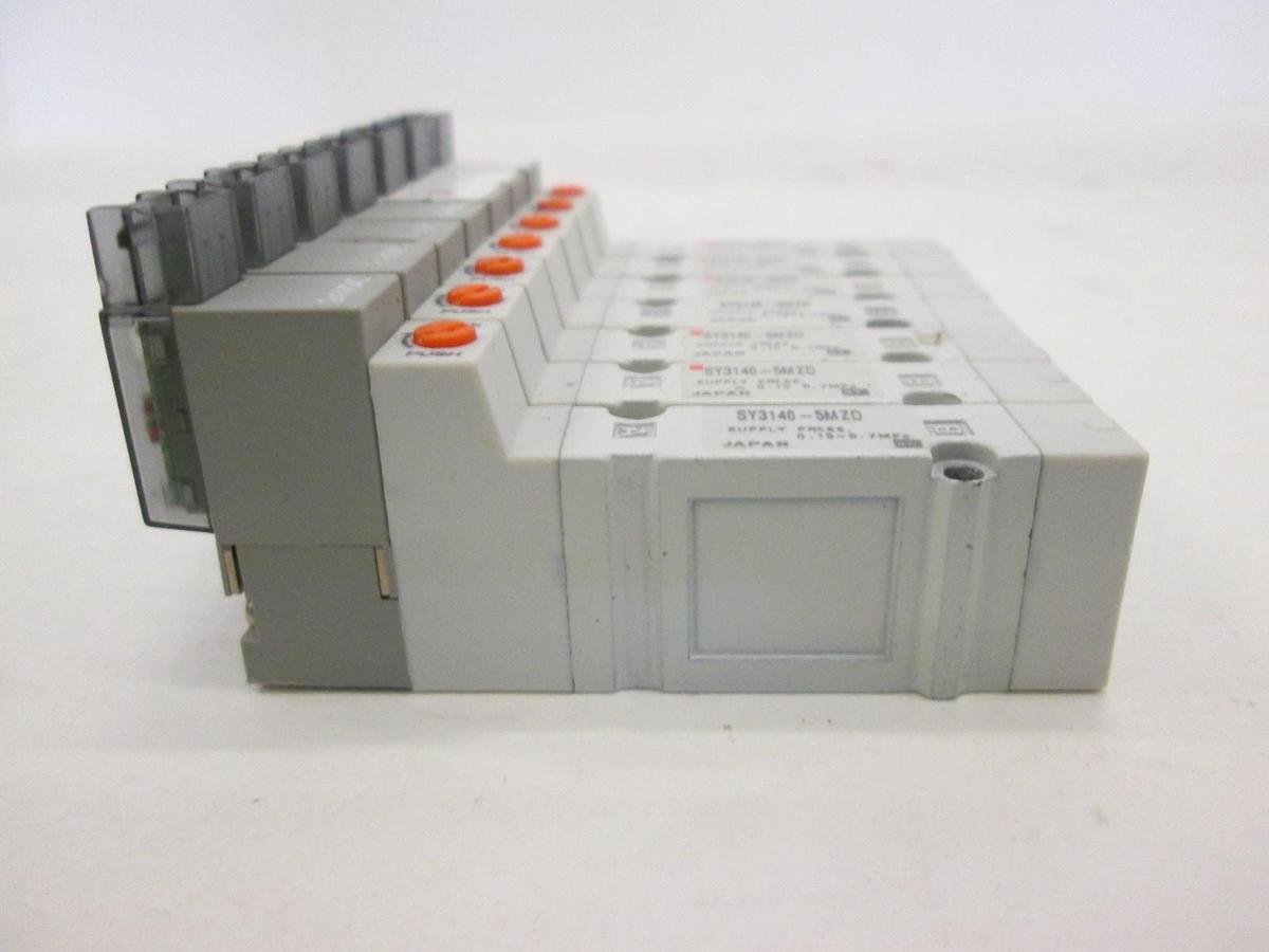 Used SMC, SY3140-5MZD, Solenoid Valve, Used, Lot of 7
