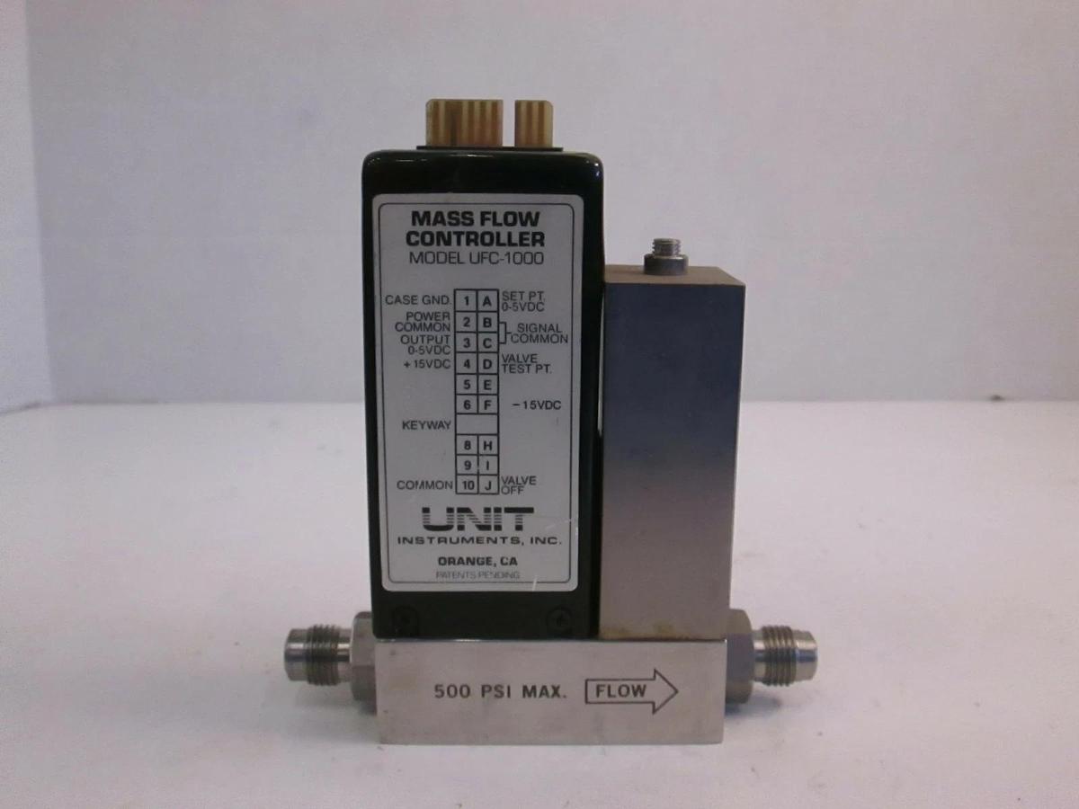 Used Unit UFC-1000 Mass Flow Controller MFC, H2, 20 SLPM