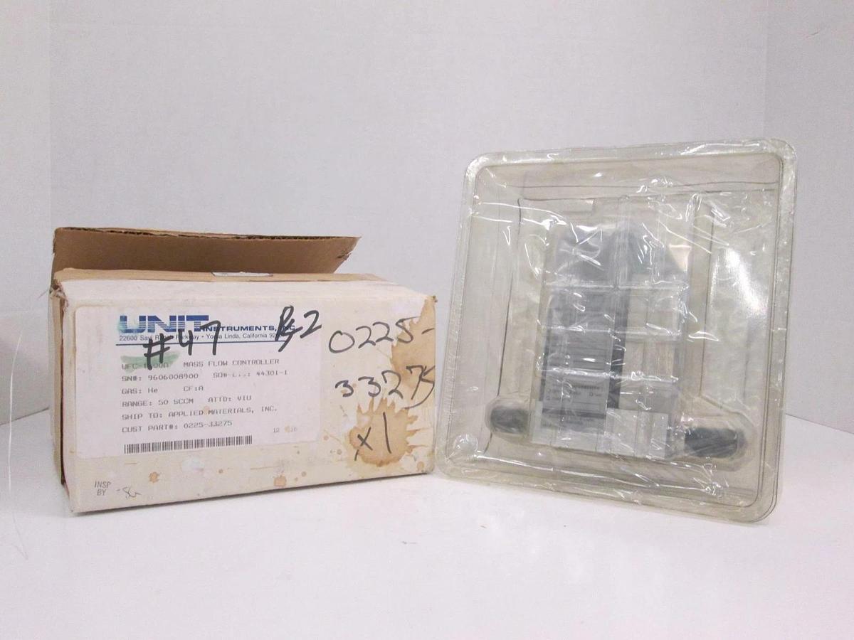 Used Unit UFC-1400A Mass Flow Controller MFC, He, 50 SCCM, Used