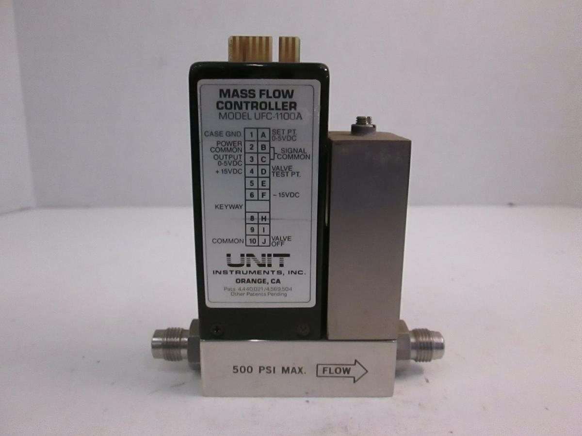 Used Unit UFC-1100A Mass Flow Controller MFC, HCL, 1000 SCCM