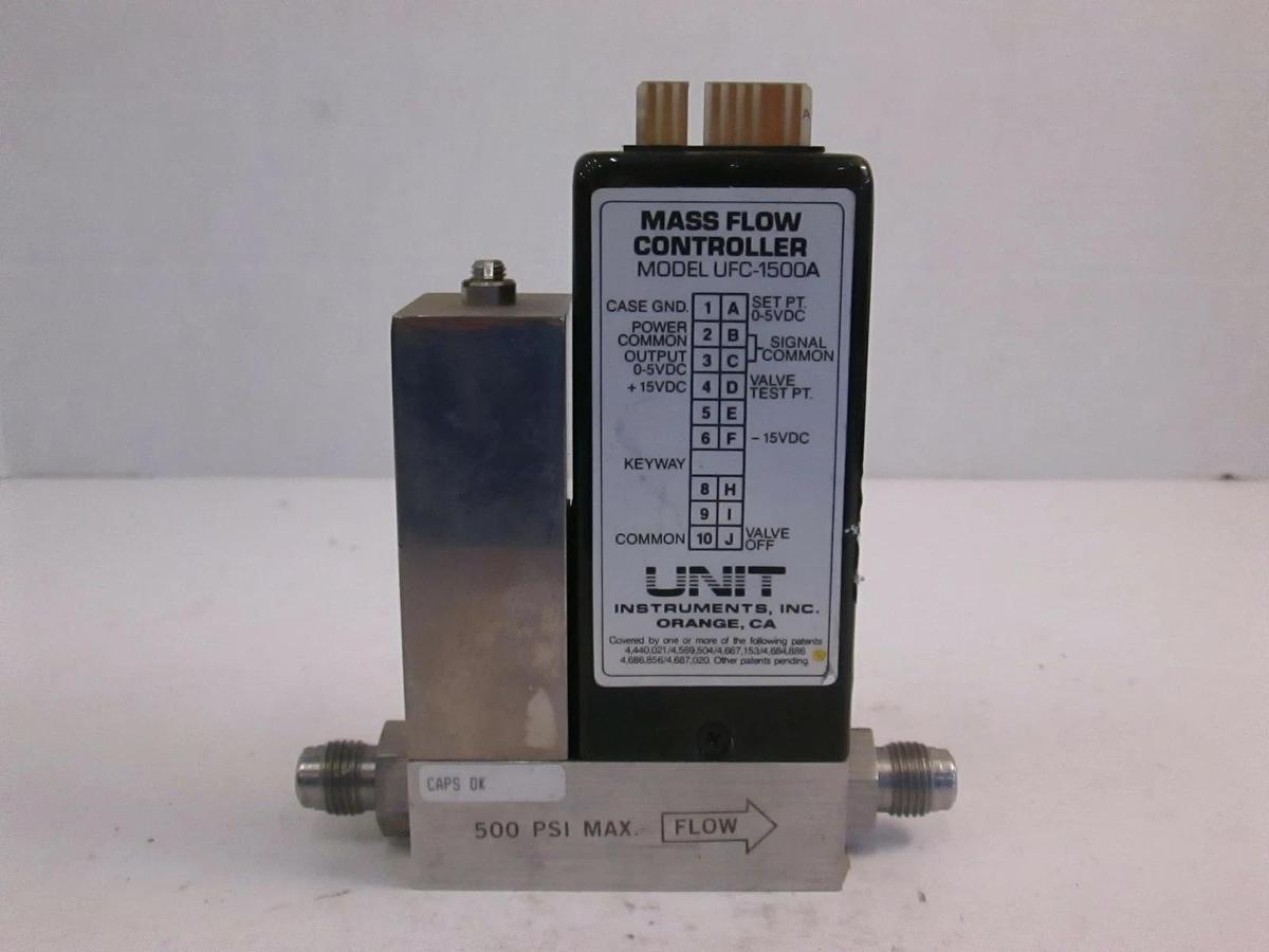 Used Unit UFC-1500A Mass Flow Controller, Gas, NH3, 150 SCCM
