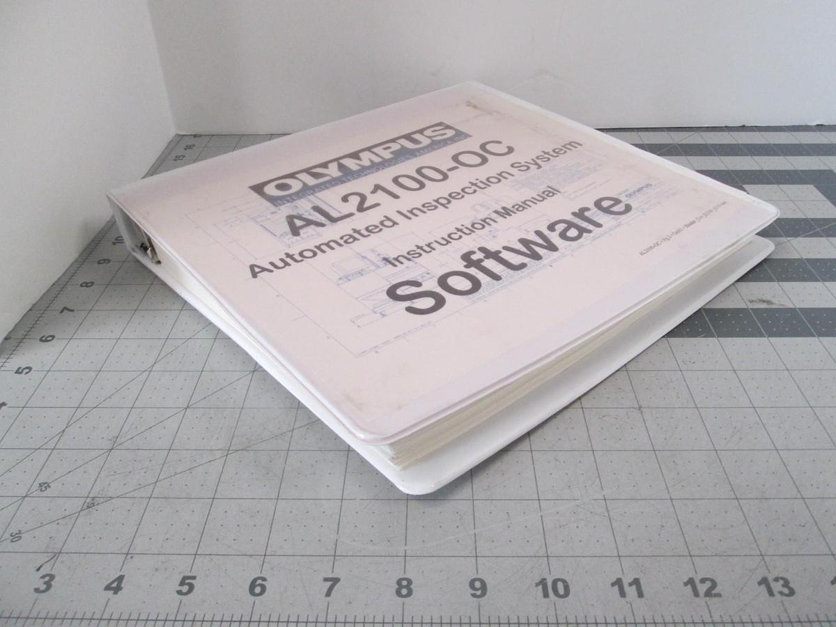 Used Olympus, AL2100-OC, Automated Inspection System, Instruction Manual, Used