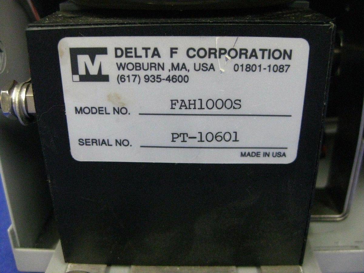 Used Delta F Process Oxygen Analyzer FAH1000S w/ Oxygen Sensor - NO FRONT PANEL, Used