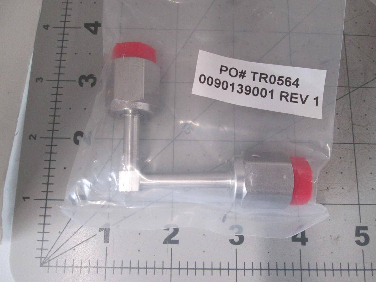 AMAT, Gas line Manifold, 0090139001, Out, Right Angle, New, Lot of 3