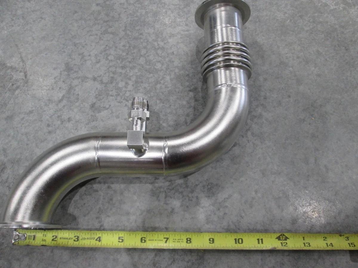 Used AMAT, 11" Bellows Weldment Pipe, Used